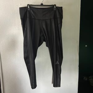 BNWT Zoe Saldana Adidas Black Leggings Size 3X